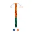 LEGAMI STYLO BILLE 2 COULEURS CLICK&CLACK LEGAMI - TIGRE