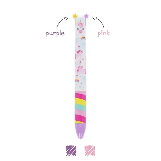 LEGAMI STYLO BILLE 2 COULEURS CLICK&CLACK LEGAMI - LICORNE