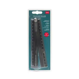 LEGAMI RÈGLE PLIABLE COMPACTE 30CM LEGAMI - NOIR