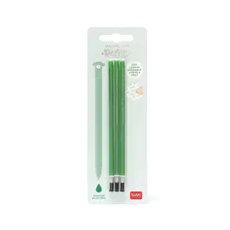 LEGAMI 3 X RECHARGES STYLO GEL À FRICTION LEGAMI - VERT