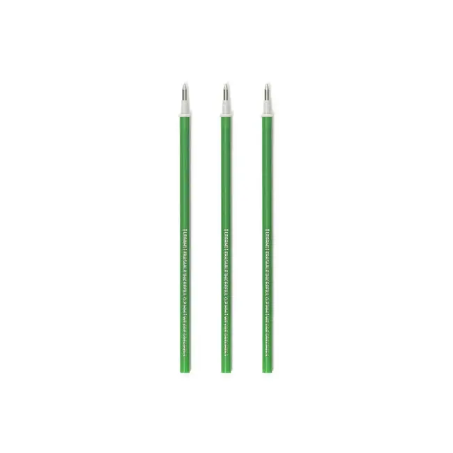 LEGAMI 3 X RECHARGES STYLO GEL À FRICTION LEGAMI - VERT