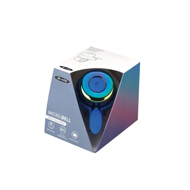 MICRO SONNETTE POUR TROTTINETTE NEOCHROME BLEU