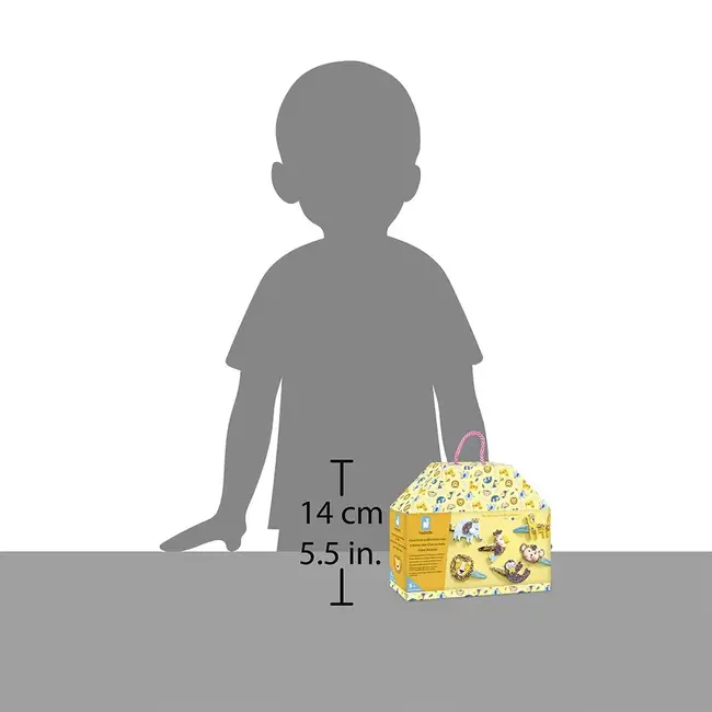 JANOD DIY - 6 BARRETTES PAILLETÉES À CRÉER - EXOTIC ANIMALS