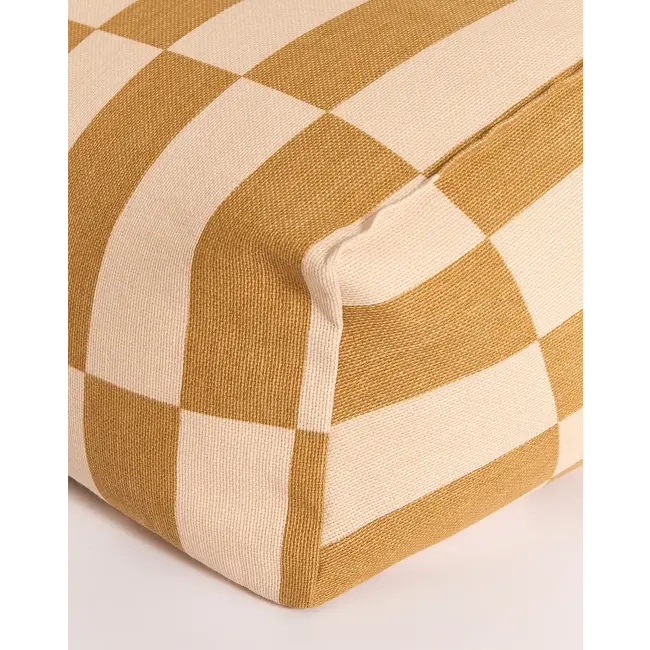 NOBODINOZ POUF FAUTEUIL ENFANT VIBES - MUSTARD AND SAND TILES
