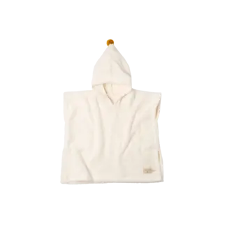 NOBODINOZ PONCHO DE BAIN 3-5ANS SO CUTE - LATTE
