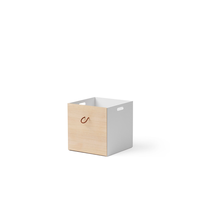 OLIVER FURNITURE BOÎTES DE RANGEMENT BLANC/CHÊNE - OLIVER FURNITURE