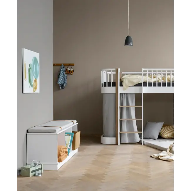 OLIVER FURNITURE BANQUETTE - ÉTAGÈRE WOOD OLIVER FURNITURE