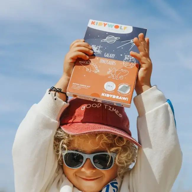 KIDYWOLF RECHARGES POUR TABLETTE KIDYDRAW-MINI - GALAXIE & DINOSAURE