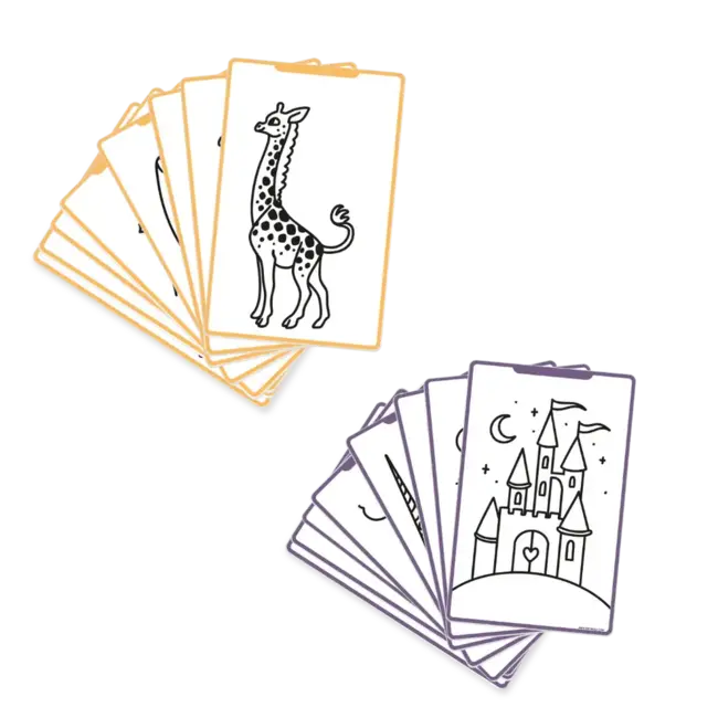 KIDYWOLF RECHARGES POUR TABLETTE KIDYDRAW-MINI - IL ÉTAIT UNE FOIS & ANIMAUX