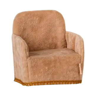 MAILEG FAUTEUIL MINIATURE MAILEG POUDRE 7CM
