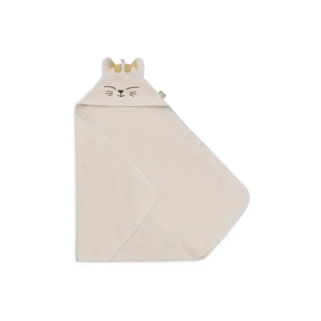 JOLLEIN CAPE DE BAIN BÉBÉ 75x75CM - CHAT CHARLIE