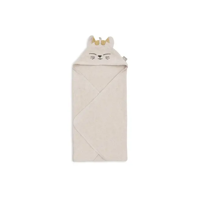 JOLLEIN CAPE DE BAIN BÉBÉ 75x75CM - CHAT CHARLIE