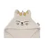 JOLLEIN CAPE DE BAIN BÉBÉ 75x75CM - CHAT CHARLIE