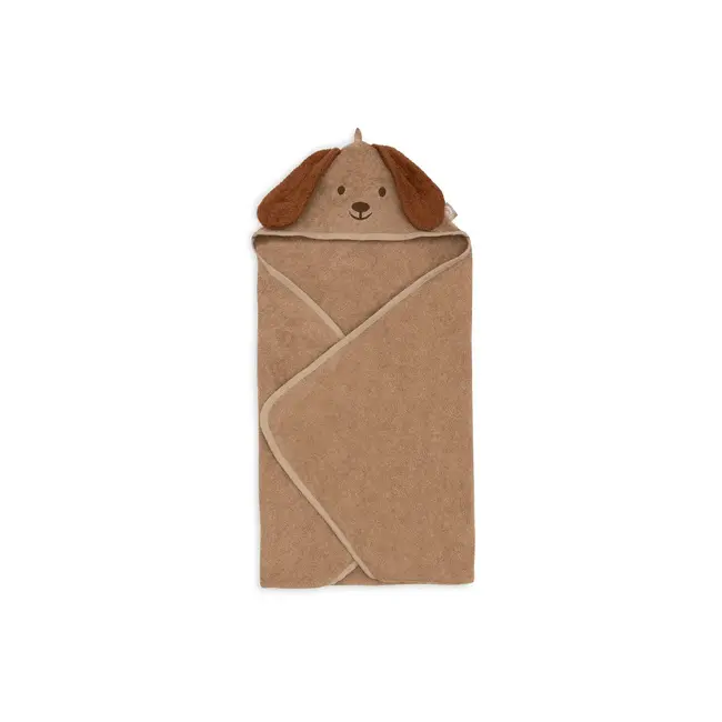 JOLLEIN CAPE DE BAIN BÉBÉ 75x75CM - CHIEN DIEGO