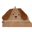 JOLLEIN CAPE DE BAIN BÉBÉ 75x75CM - CHIEN DIEGO