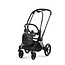 CYBEX POUSSETTE PRIAM COMPLÈTE TOTAL BLACK WITH SKIS
