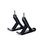 CYBEX POUSSETTE PRIAM COMPLÈTE TOTAL BLACK WITH SKIS