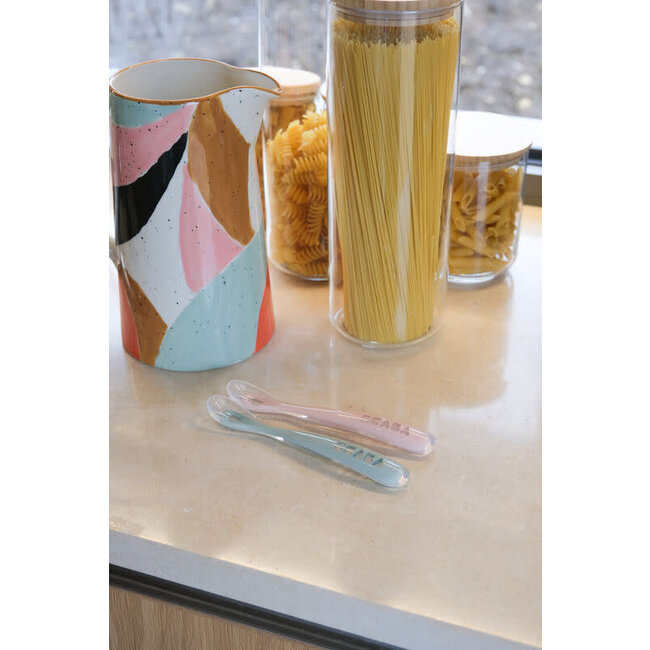 BEABA CUILLÈRE SILICONE 1ER ÂGE BLEU