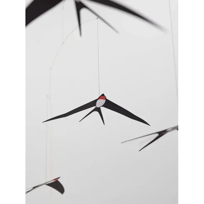 FLENSTED MOBILE DÉCORATIF - VOL D'HIRONDELLES X 5