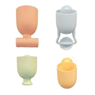 MUSHIE JOUET DE BAIN - SET DE 4 JOUETS A VENTOUSES