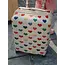 KONGES SLOJD VALISE À ROULETTES - BON COEUR COLORÉ