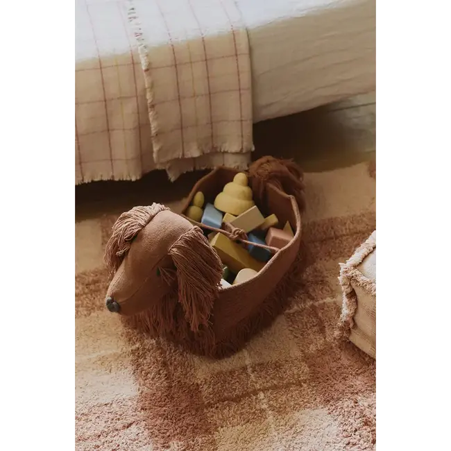 LORENA CANALS PANIER DE RANGEMENT CHIEN POPPY LORENA CANALS