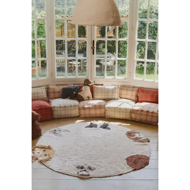 LORENA CANALS TAPIS LAVABLE DOGS - DIAM 140CM