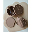 KONGES SLOJD BOITE À GOUTER COQUILLAGE - BLUSH