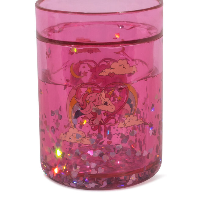 KONGES SLOJD VERRE À PAILLETTES - RAINBOW & UNICORN