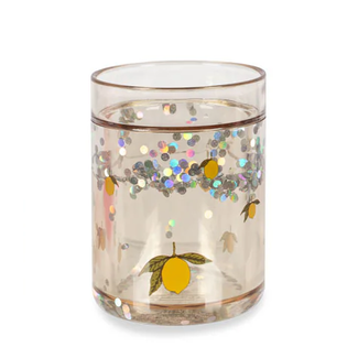 KONGES SLOJD VERRE À PAILLETTES - LEMON / CITRON