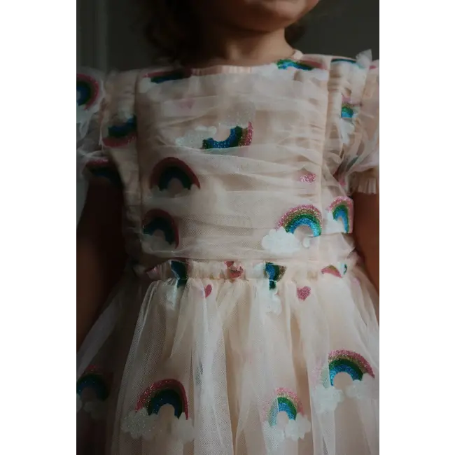 KONGES SLOJD ROBE TULLE RAINBOW GLITTER TULLIE