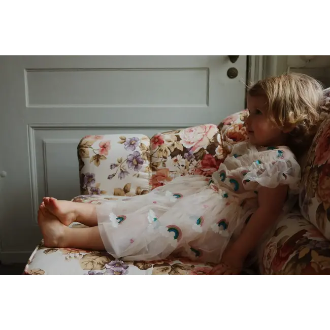 KONGES SLOJD ROBE TULLE RAINBOW GLITTER TULLIE