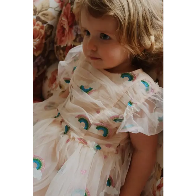 KONGES SLOJD ROBE TULLE RAINBOW GLITTER TULLIE