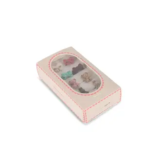 KONGES SLOJD COFFRET 12 BAGUES BONNIE MISTY ROSE