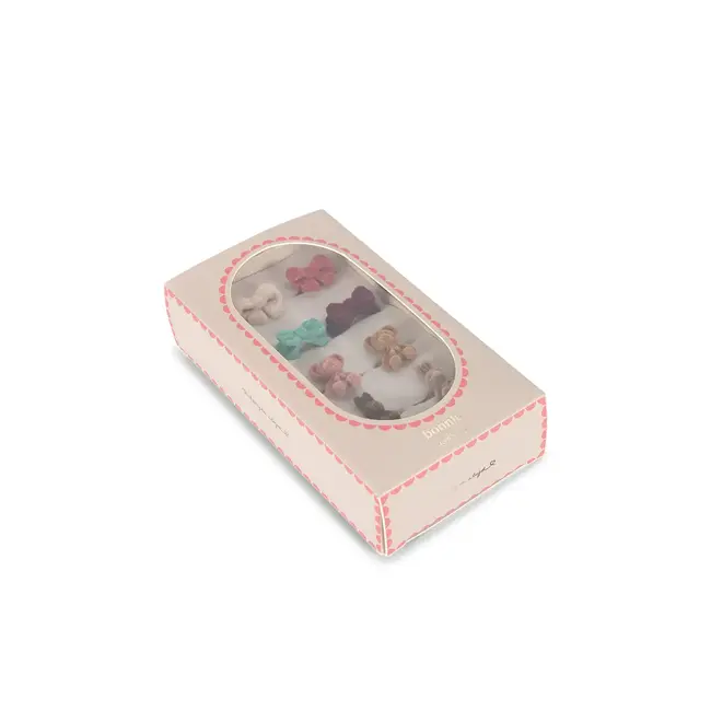 KONGES SLOJD COFFRET 12 BAGUES BONNIE MISTY ROSE