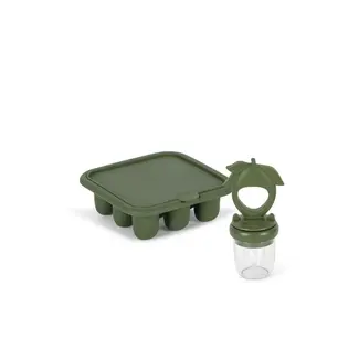 KONGES SLOJD PACK GRIGNOTEUSE & MOULES - CITRON OLIVINE