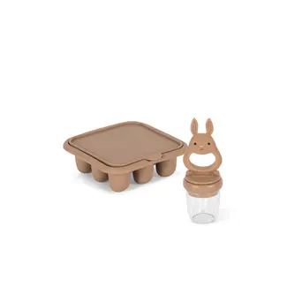KONGES SLOJD PACK GRIGNOTEUSE & MOULES - LAPIN BLUSH