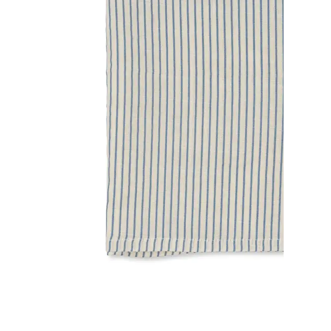 KONGES SLOJD 3 LANGES EN COTON BIO - STRIPE BLUE