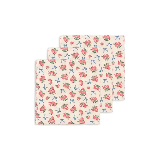 KONGES SLOJD 3 LANGES EN COTON BIO - BELLA ROSITA