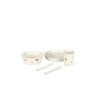 KONGES SLOJD COFFRET VAISSELLE 5 PIÈCES - LEMON