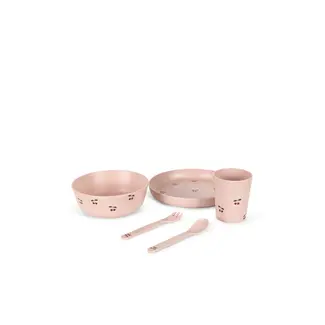 KONGES SLOJD COFFRET VAISSELLE 5 PIÈCES - CHERRY