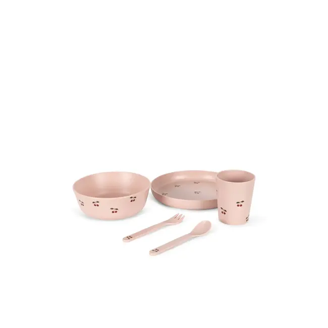 KONGES SLOJD COFFRET VAISSELLE 5 PIÈCES - CHERRY