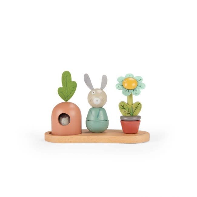 MOULIN ROTY EMPILABLE MULTI-ACTIVITÉS - TROIS PETITS LAPINS