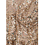 KONGES SLOJD ROBE À SEQUINS DORÉS LILA