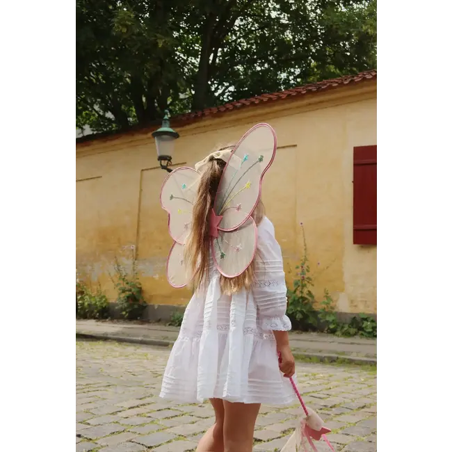 KONGES SLOJD DÉGUISEMENT - AILES DE FÉE & BAGUETTE RAINBOW EVENING SAND