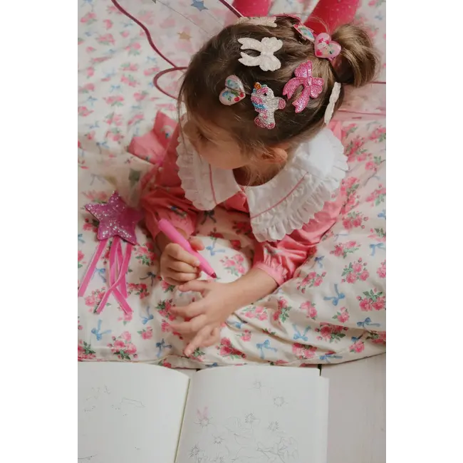 KONGES SLOJD DÉGUISEMENT - AILES DE FÉE & BAGUETTE RAINBOW EVENING SAND