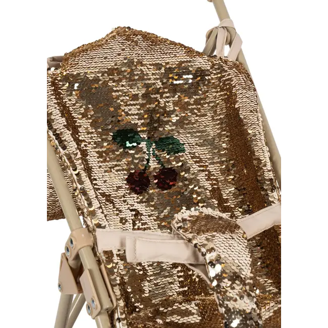 KONGES SLOJD POUSSETTE POUR POUPÉE - SPARKLY CHERRY