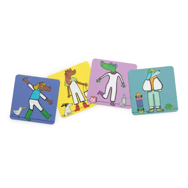 MOULIN ROTY JEU DE LOGIQUE MIX AND MATCH - LES LOUFOQUES