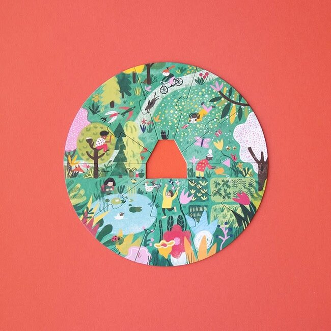 LONDJI PUZZLE 4 SAISONS - A HOME FOR NATURE (4 x 10PCS)