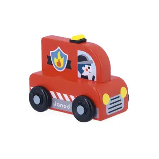 JANOD PETITE VOITURE BOIS CROSS ROADS - CAMION POMPIER